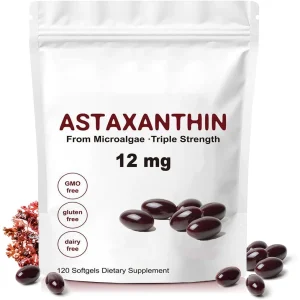 Astaxanthin 12mg Softgels