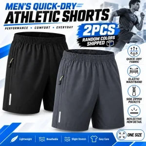 Men's Quick-Dry Athletic Shorts